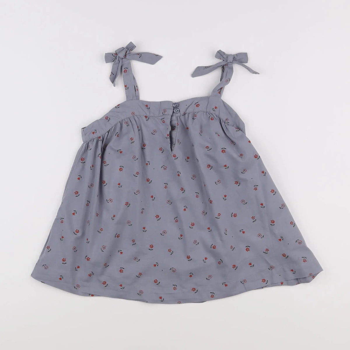 Vertbaudet - blouse bleu - 10 ans