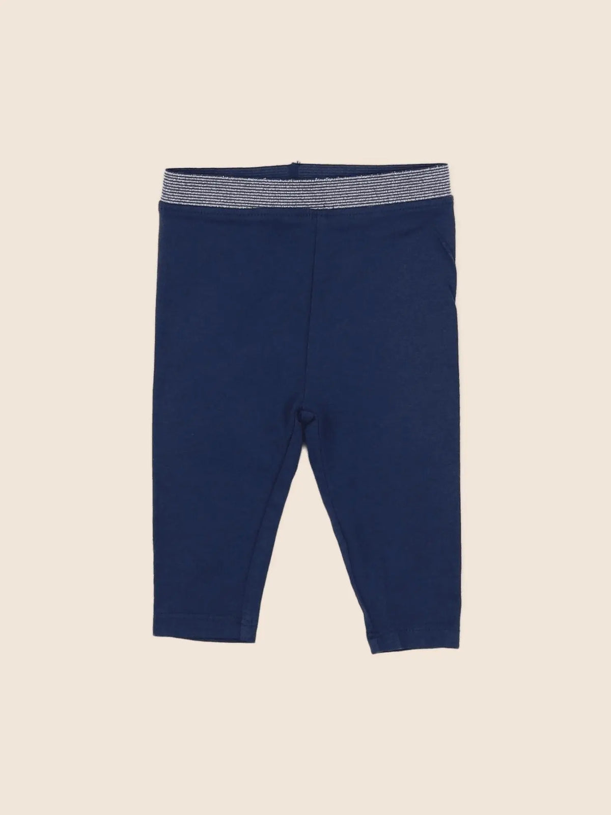 Vertbaudet - legging bleu - 3 mois