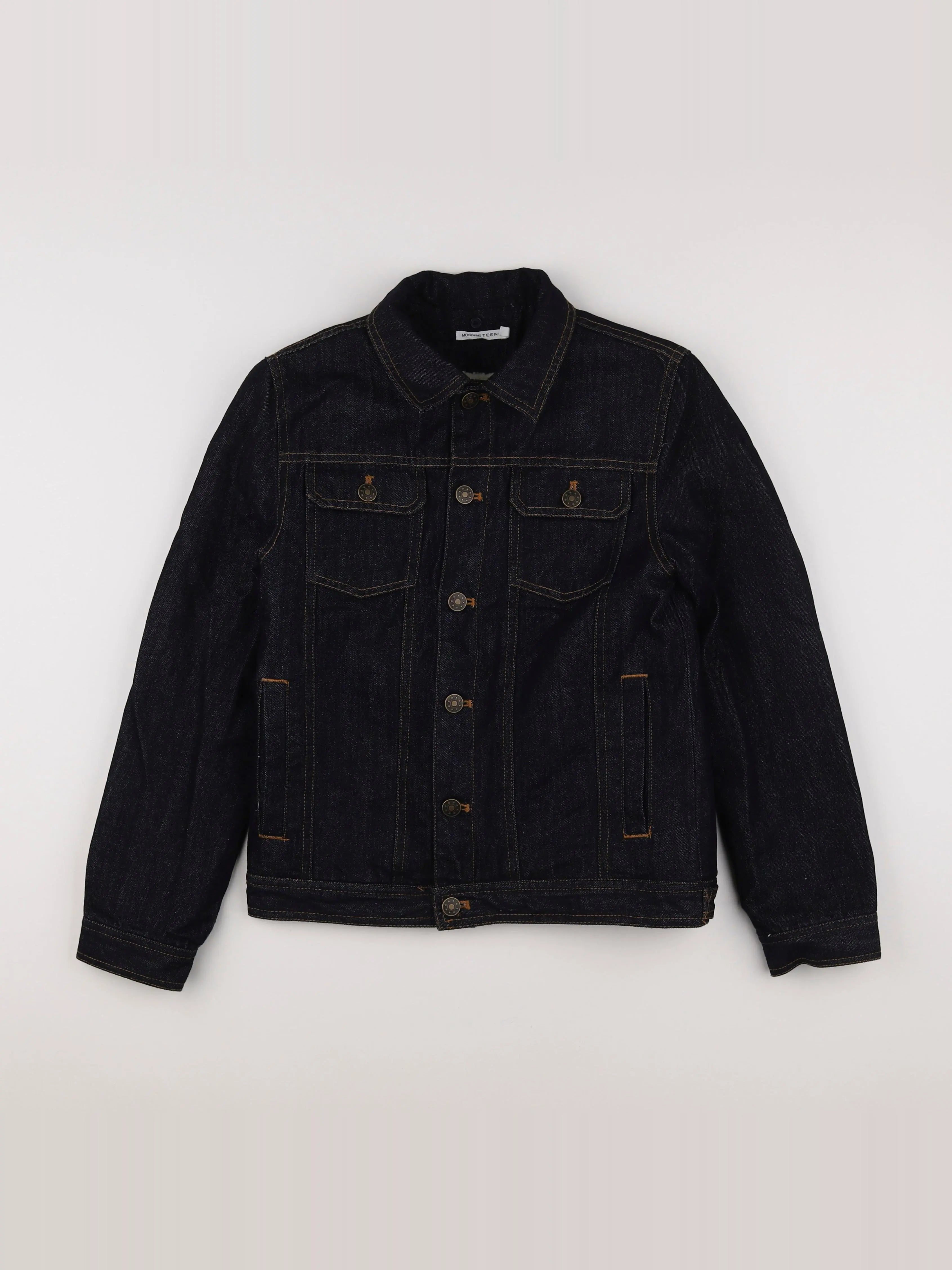 Monoprix - veste bleu - 12 ans