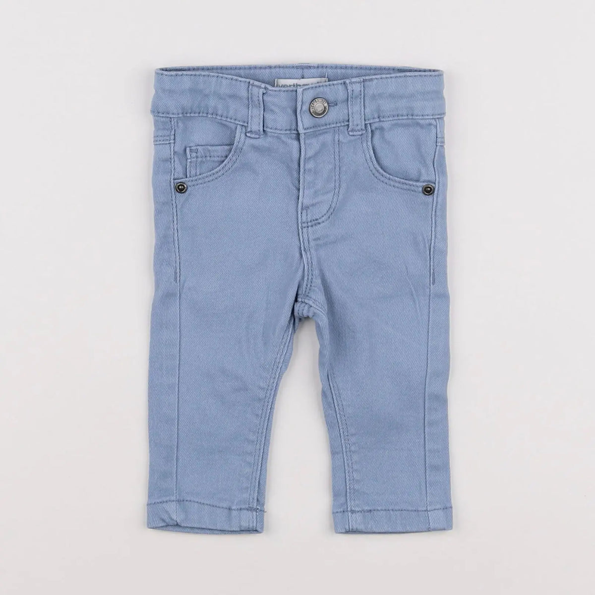 Vertbaudet - jean bleu - 3 mois