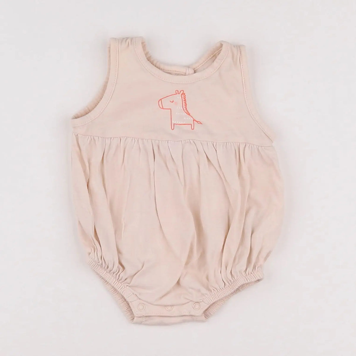 Vertbaudet - combinaison rose - 3 mois