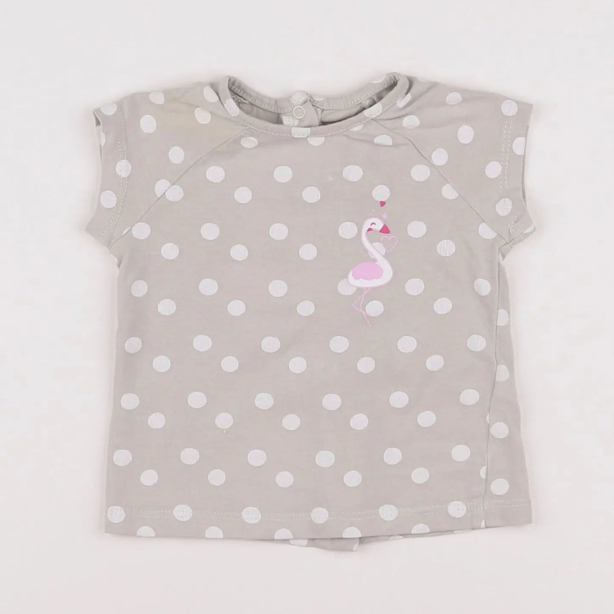 Vertbaudet - tee-shirt gris - 3 mois