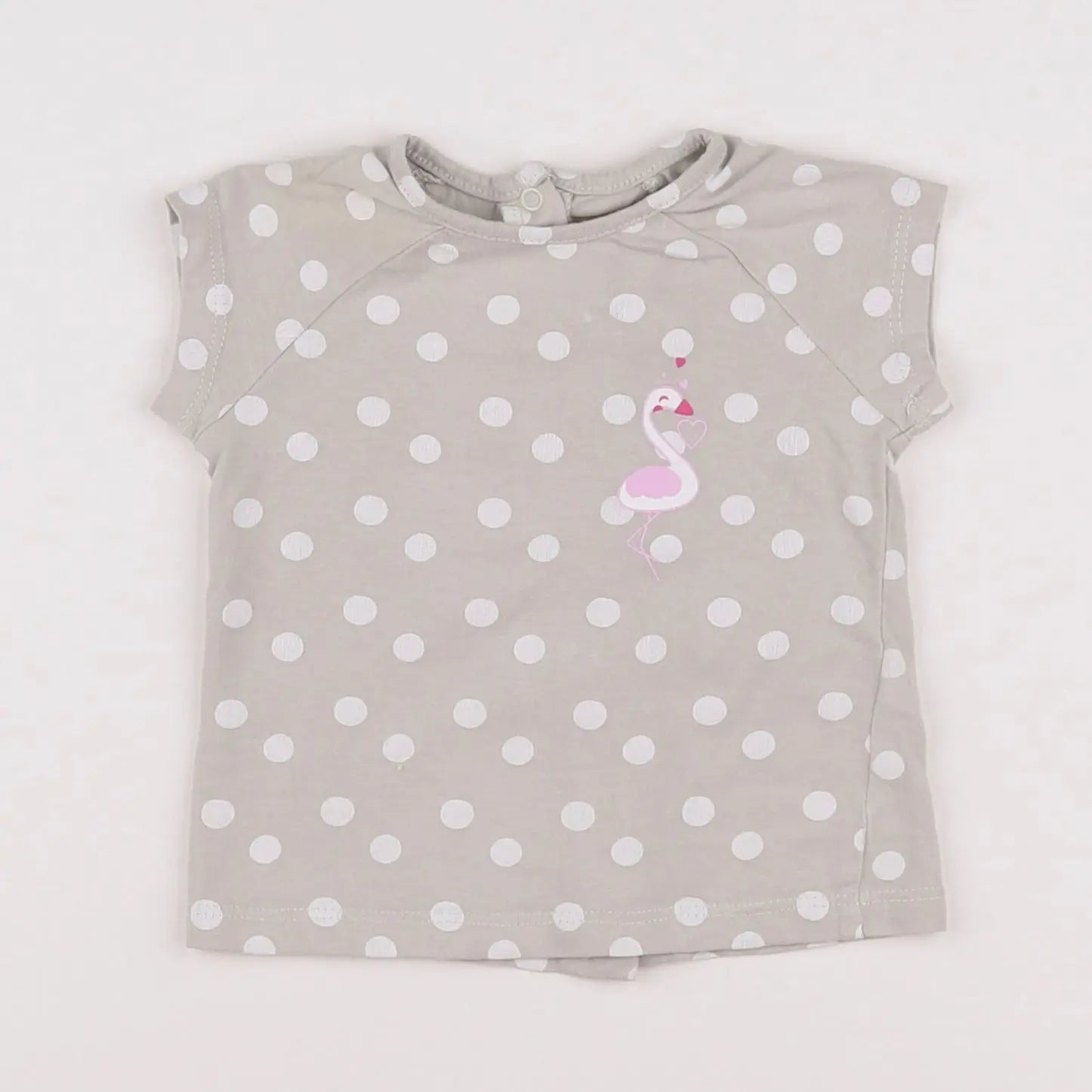 Vertbaudet - tee-shirt gris - 3 mois