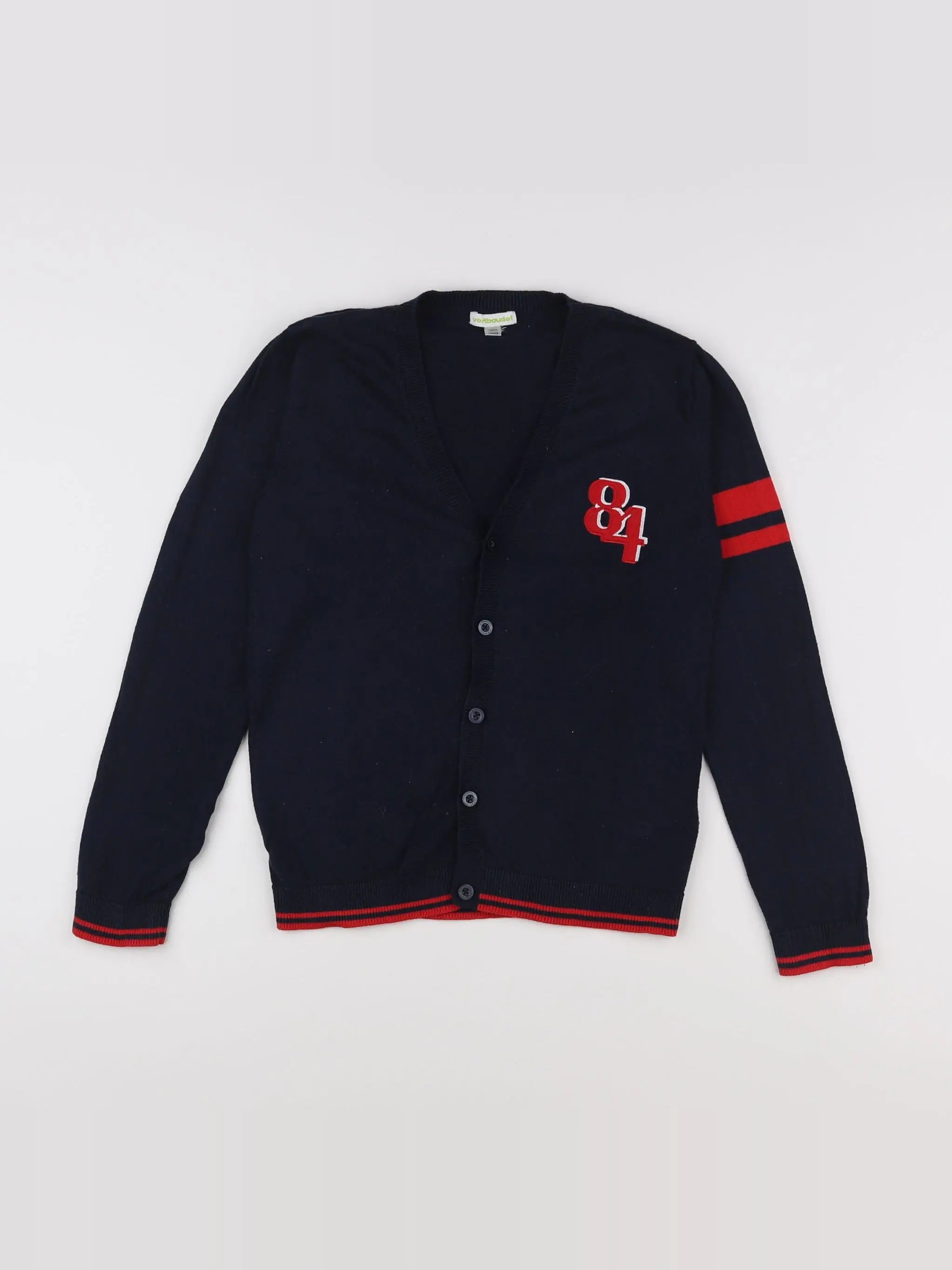 Vertbaudet - gilet bleu - 10 ans