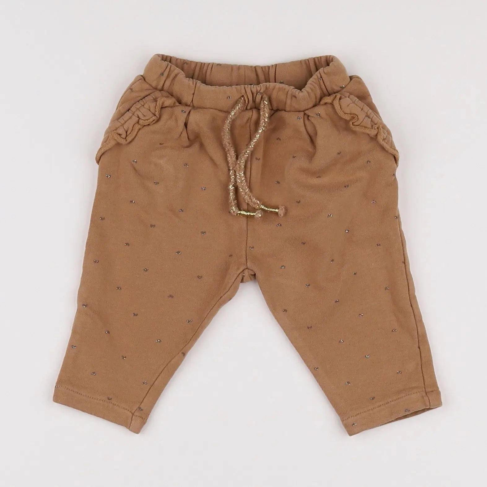 Vertbaudet - jogging marron - 6 mois