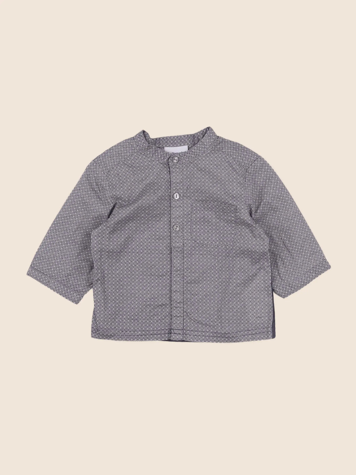 Vertbaudet - chemise bleu - 3 mois