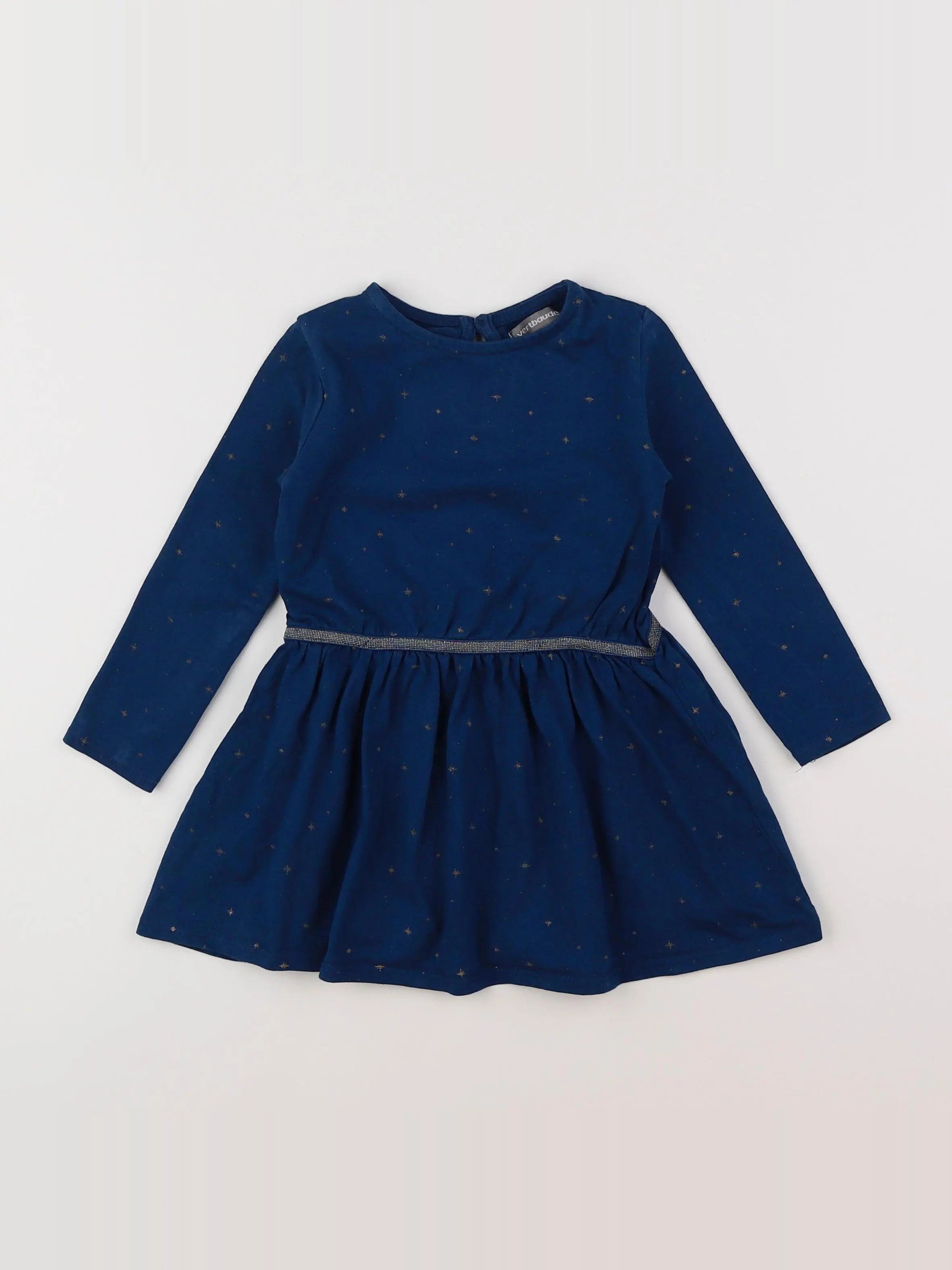 Vertbaudet - robe bleu - 2 ans