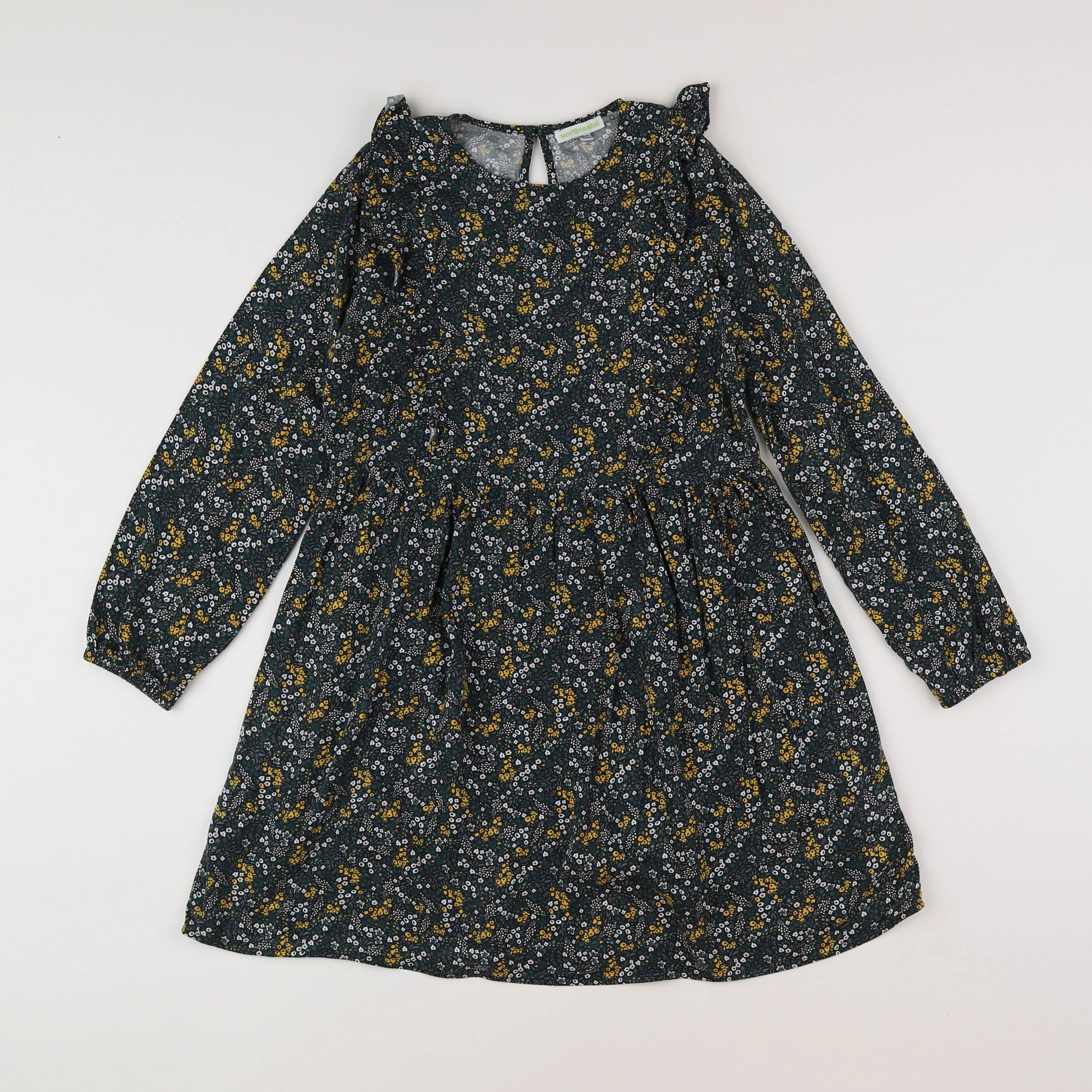 Vertbaudet - robe multicolore - 10 ans