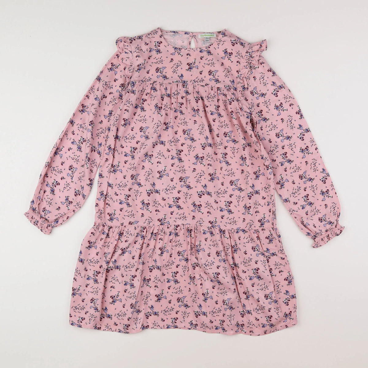 Vertbaudet - robe multicolore - 10 ans