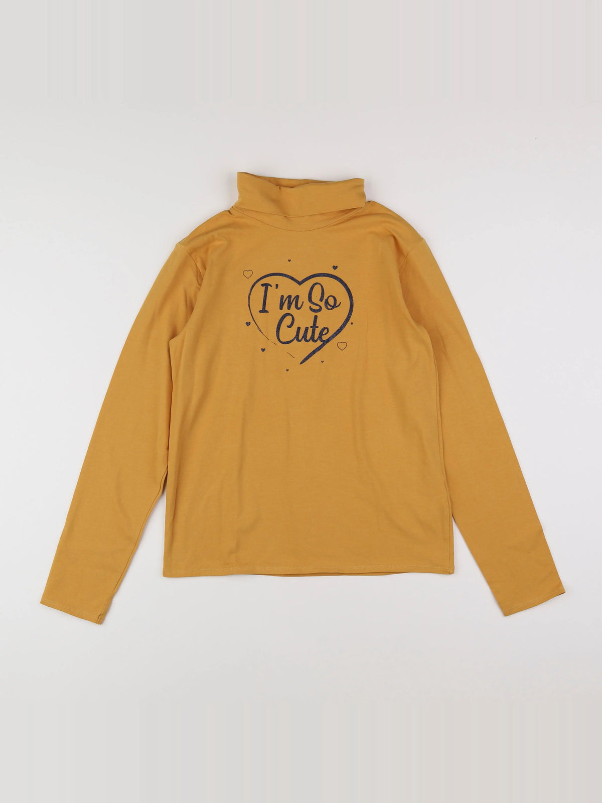 Vertbaudet - sous-pull jaune - 14 ans