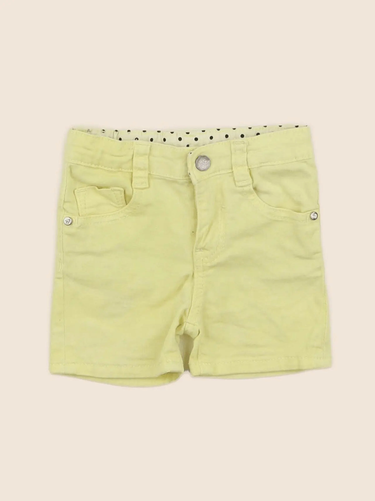 Dkny - short jaune - 9 mois
