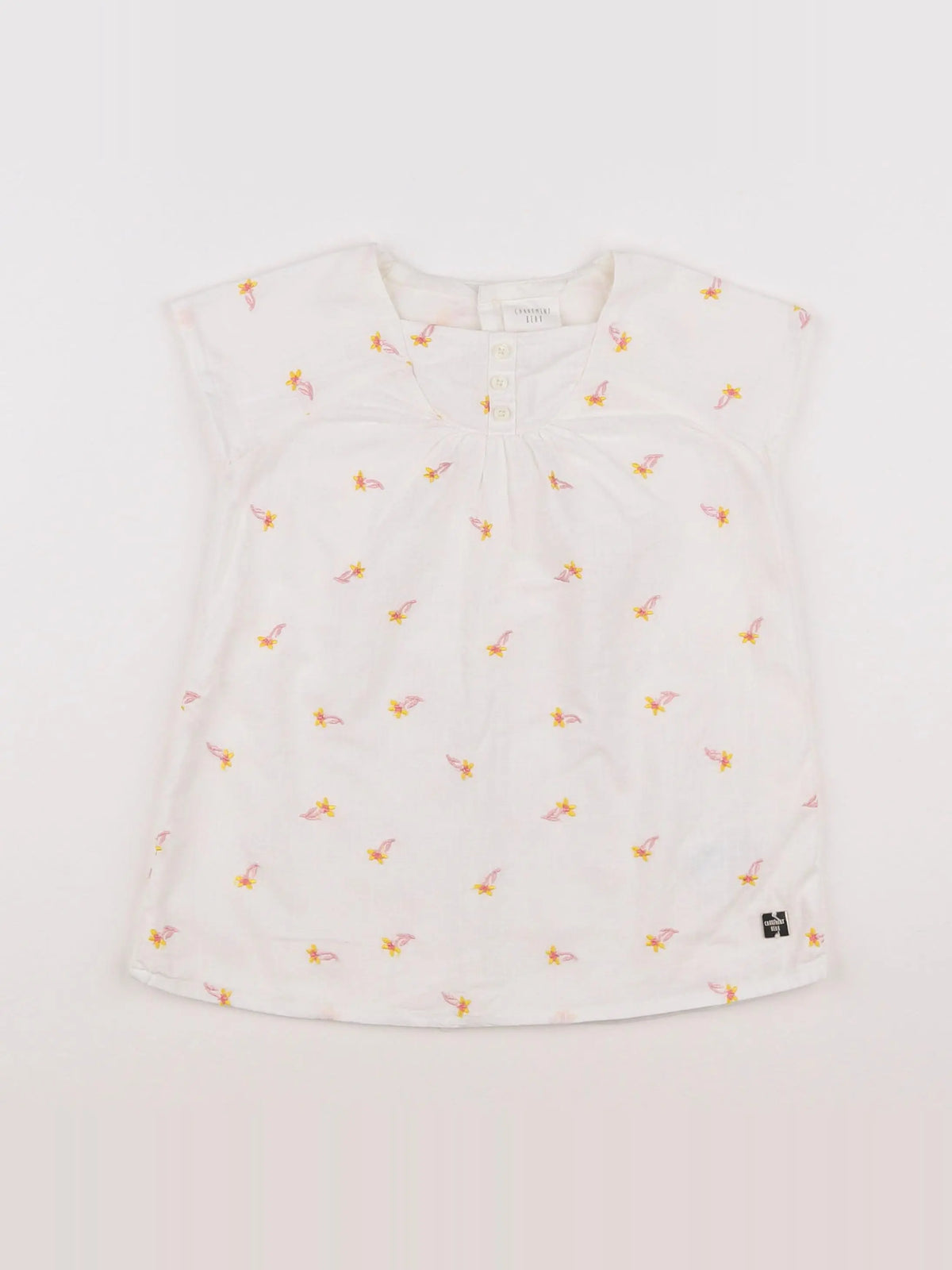 Carrément Beau - robe blanc - 18 mois