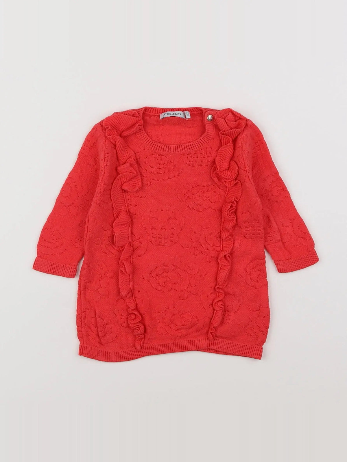 IKKS - robe rose - 3 mois