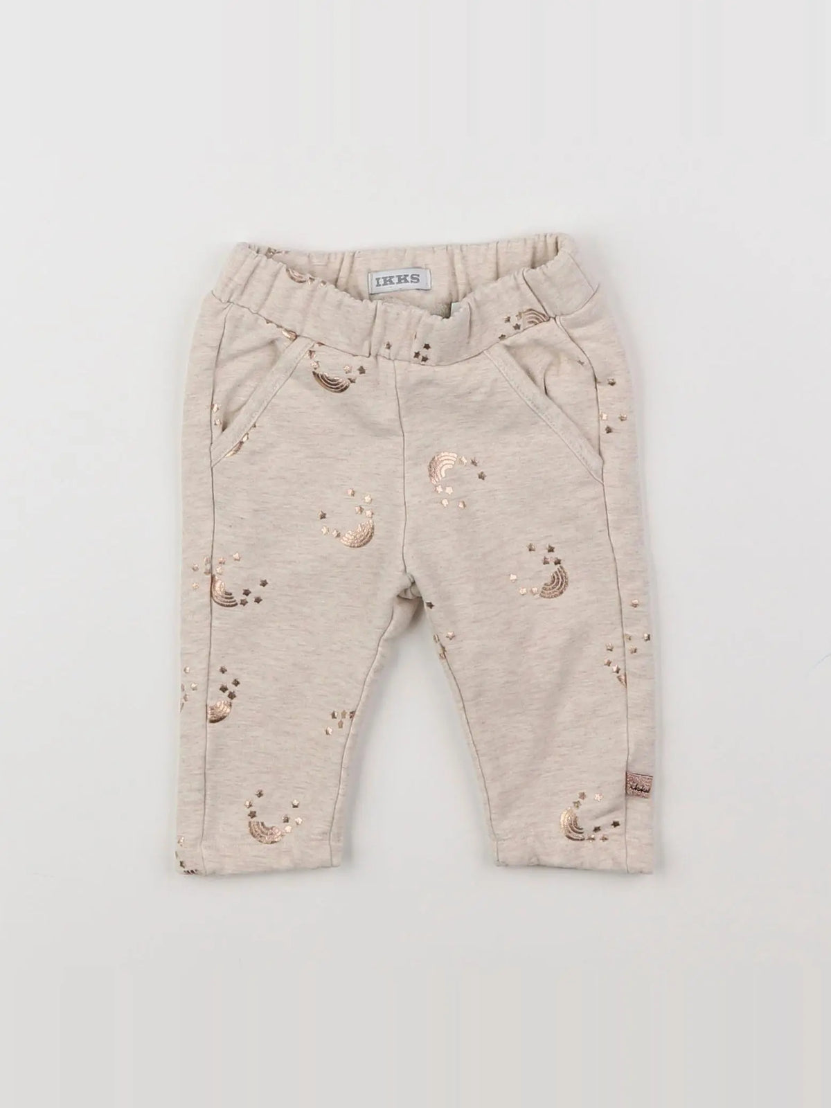 IKKS - jogging beige - 3 mois