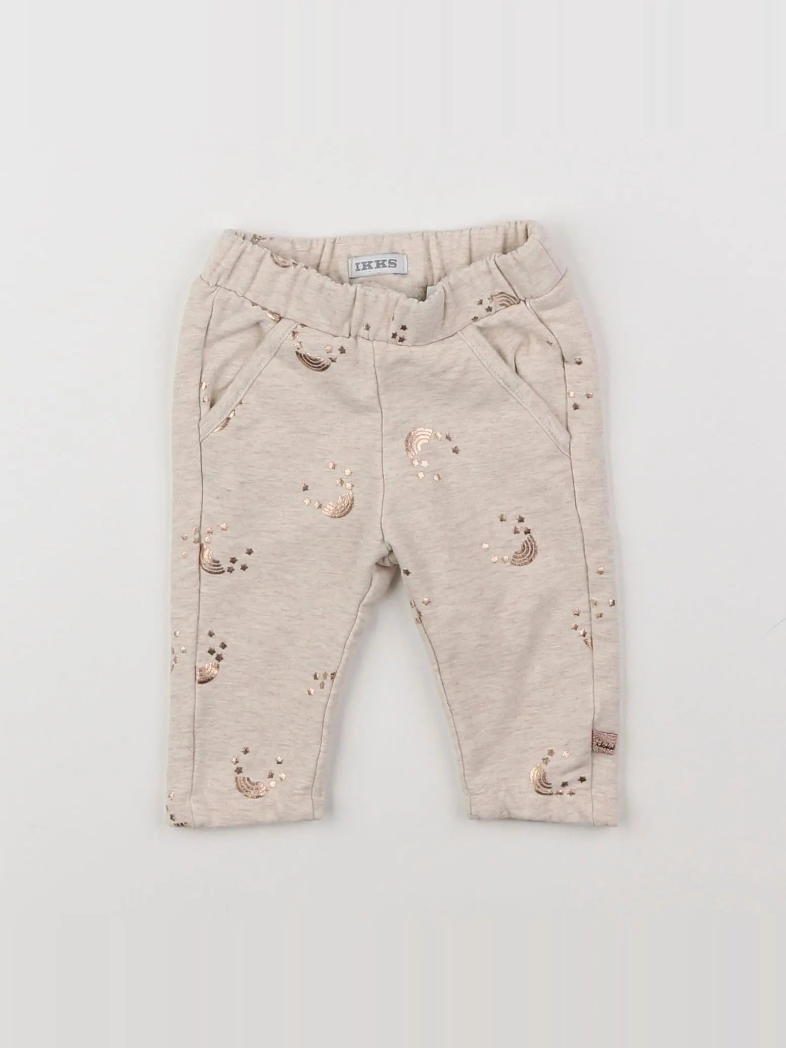 IKKS - jogging beige - 3 mois