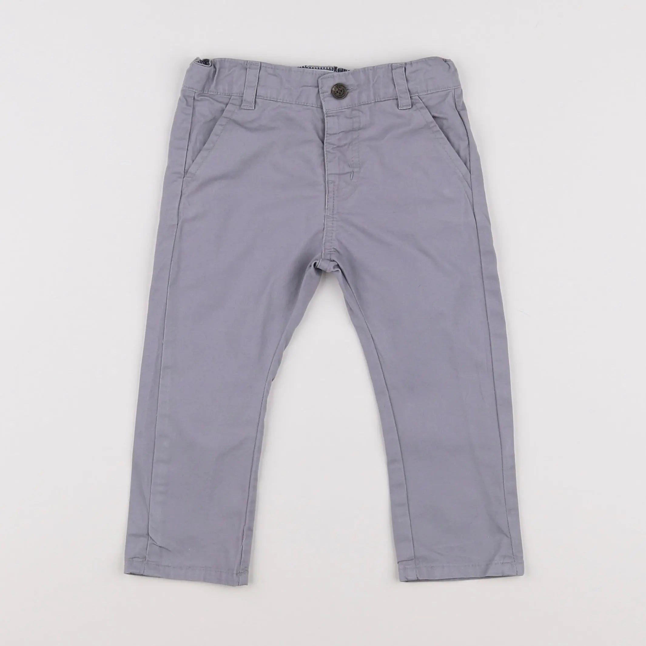 Vertbaudet - pantalon violet - 12 mois