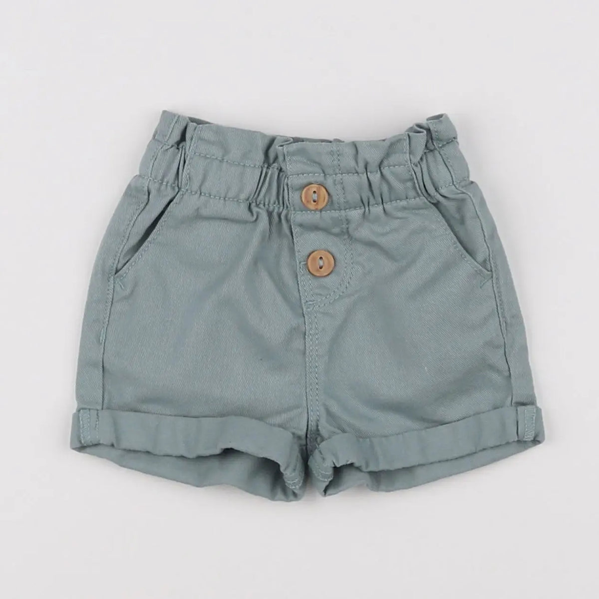 Vertbaudet - short vert - 3 mois