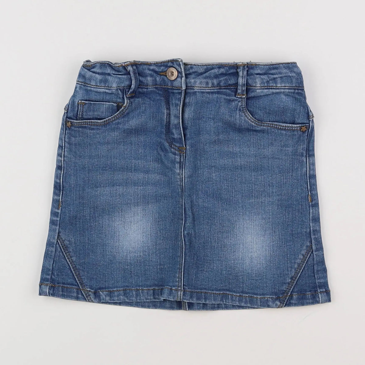 Vertbaudet - jupe bleu - 8 ans