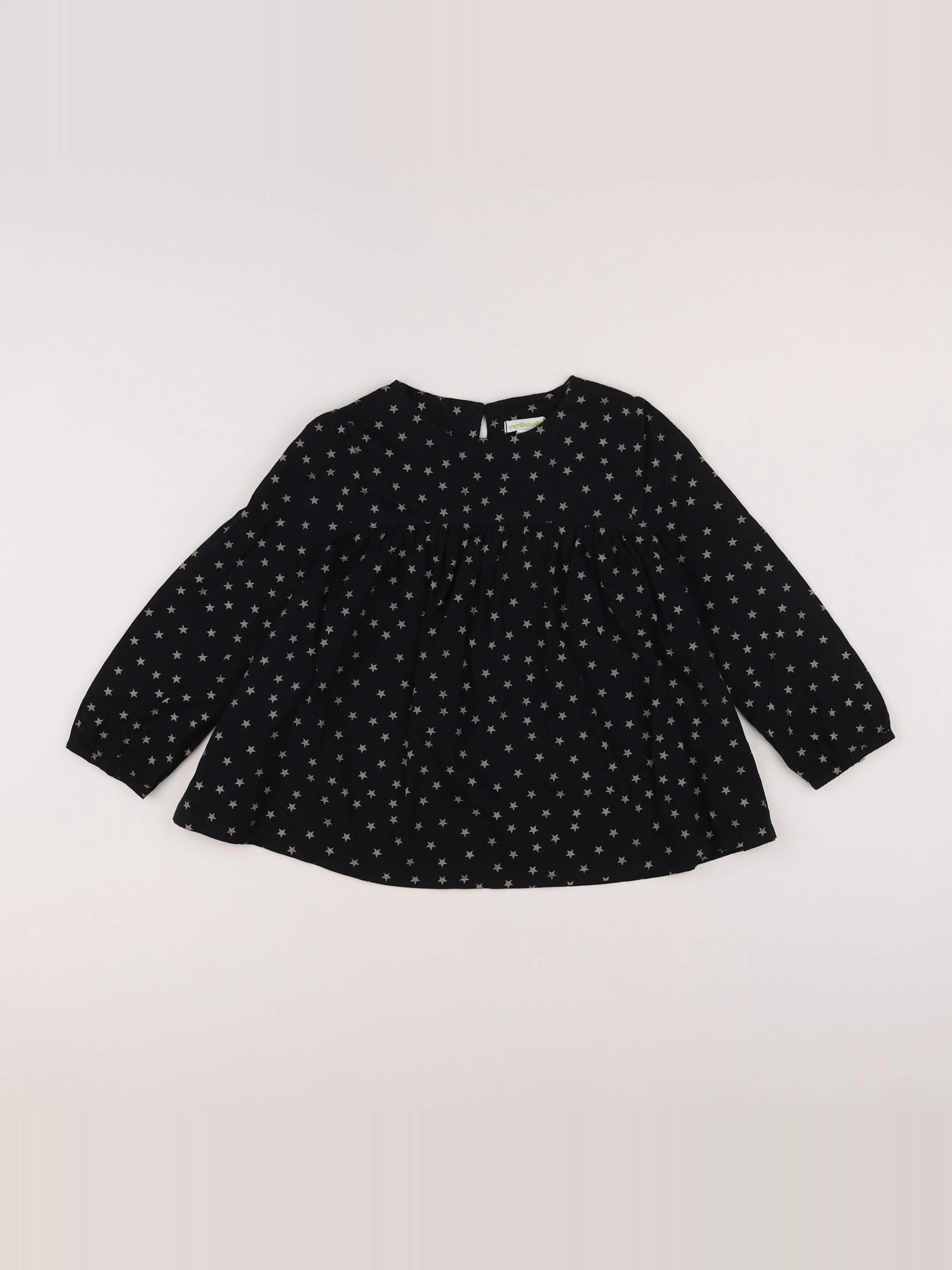 Vertbaudet - blouse noir - 6 ans