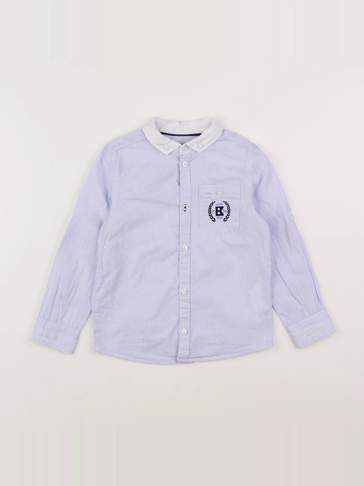Okaidi - chemise bleu - 3 ans