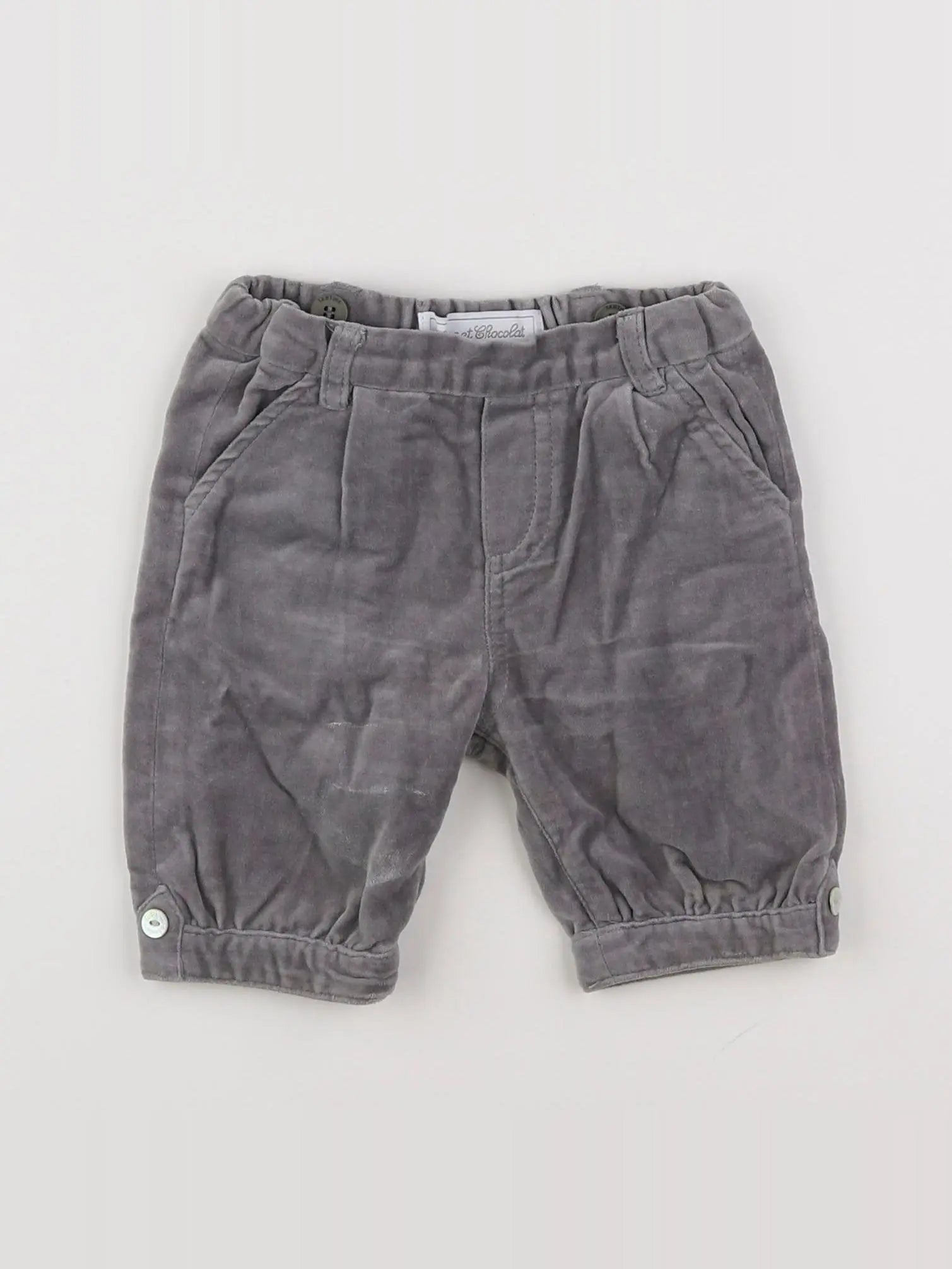 Tartine & Chocolat - pantalon gris - 12 mois