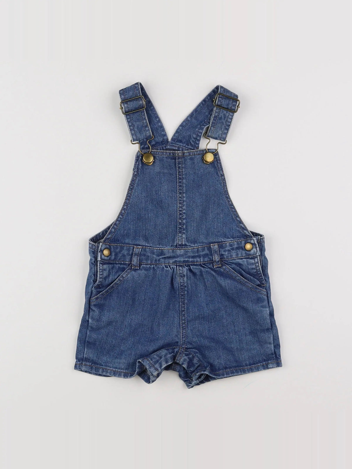 Boutchou - salopette bleu - 12 mois