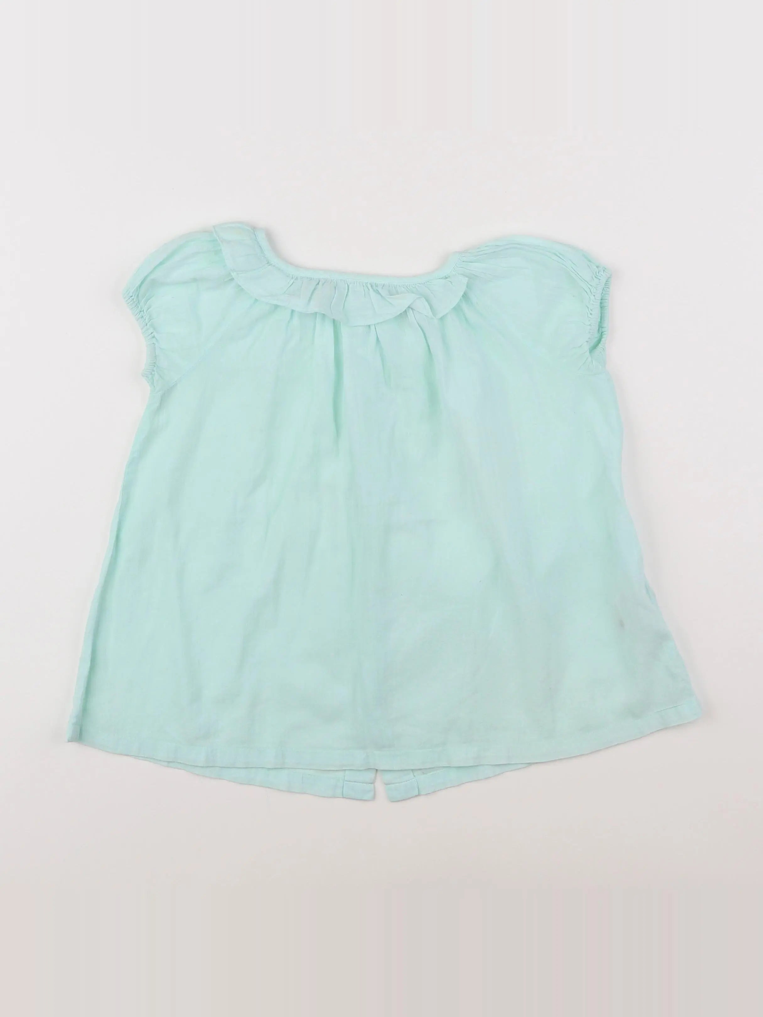 Bonton - robe vert, bleu - 18 mois