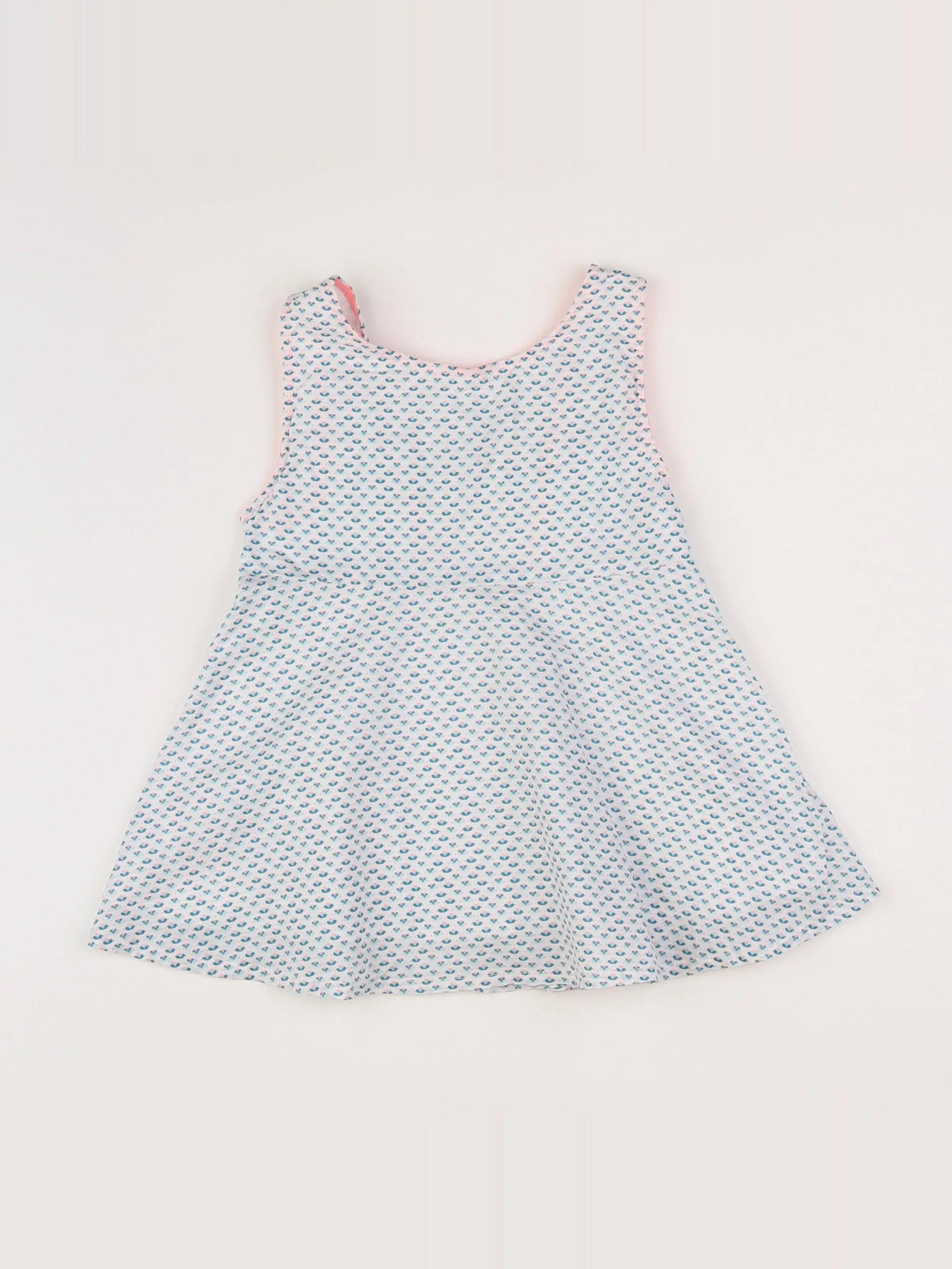 Okaidi - blouse bleu - 8 ans