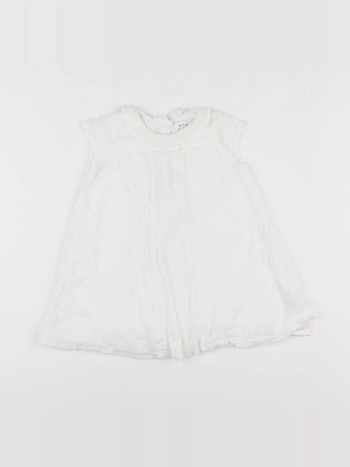 Boutchou - robe blanc - 12 mois
