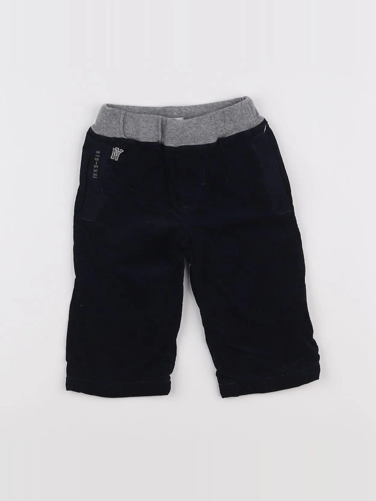 IKKS - pantalon bleu - 6 mois