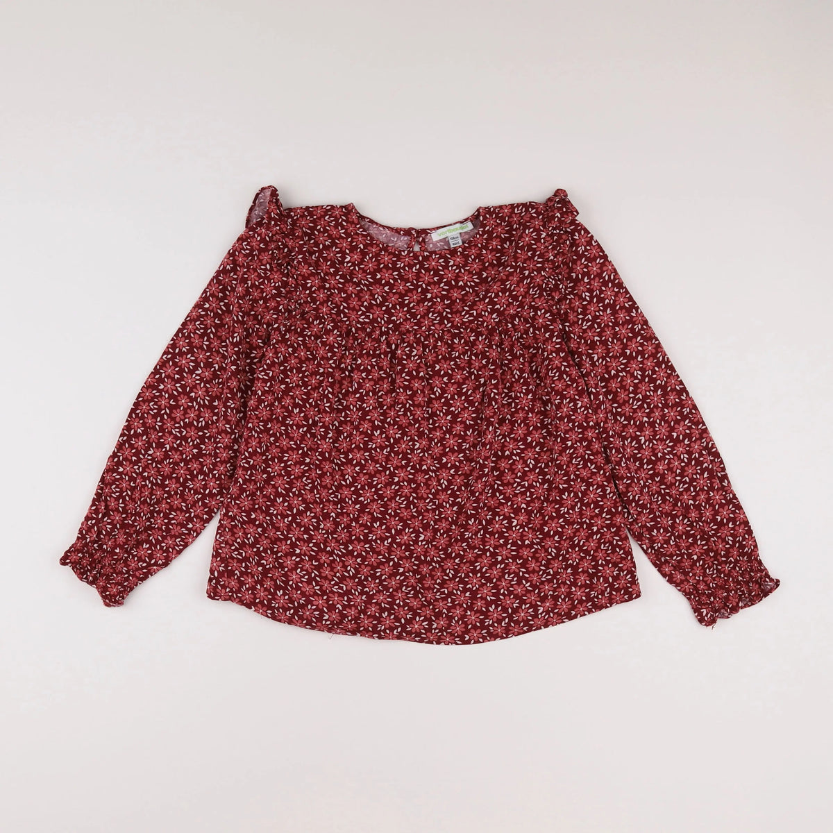Vertbaudet - blouse violet - 8 ans