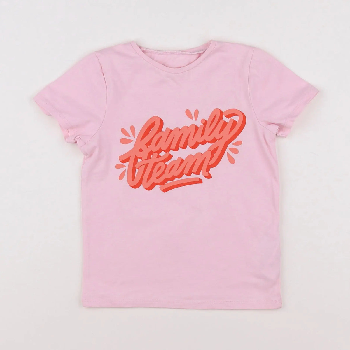 Vertbaudet - tee-shirt rose - 18 mois
