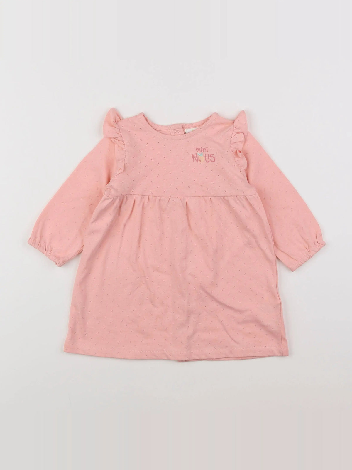 Tape à l'oeil - robe rose - 12 mois