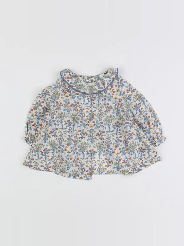 Cyrillus - blouse multicolore - 6 mois