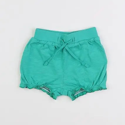 Vertbaudet - short vert - 6 mois