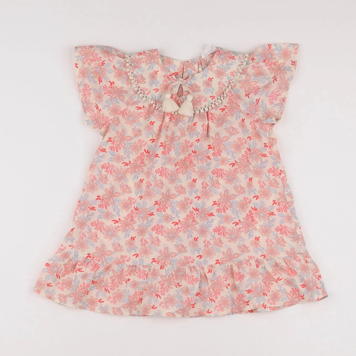 Vertbaudet - robe rose - 2 ans