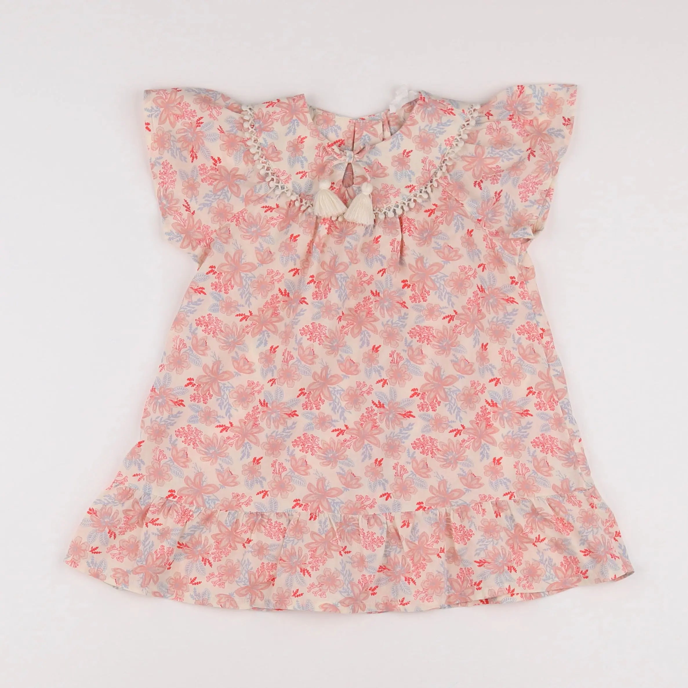 Vertbaudet - robe rose - 2 ans