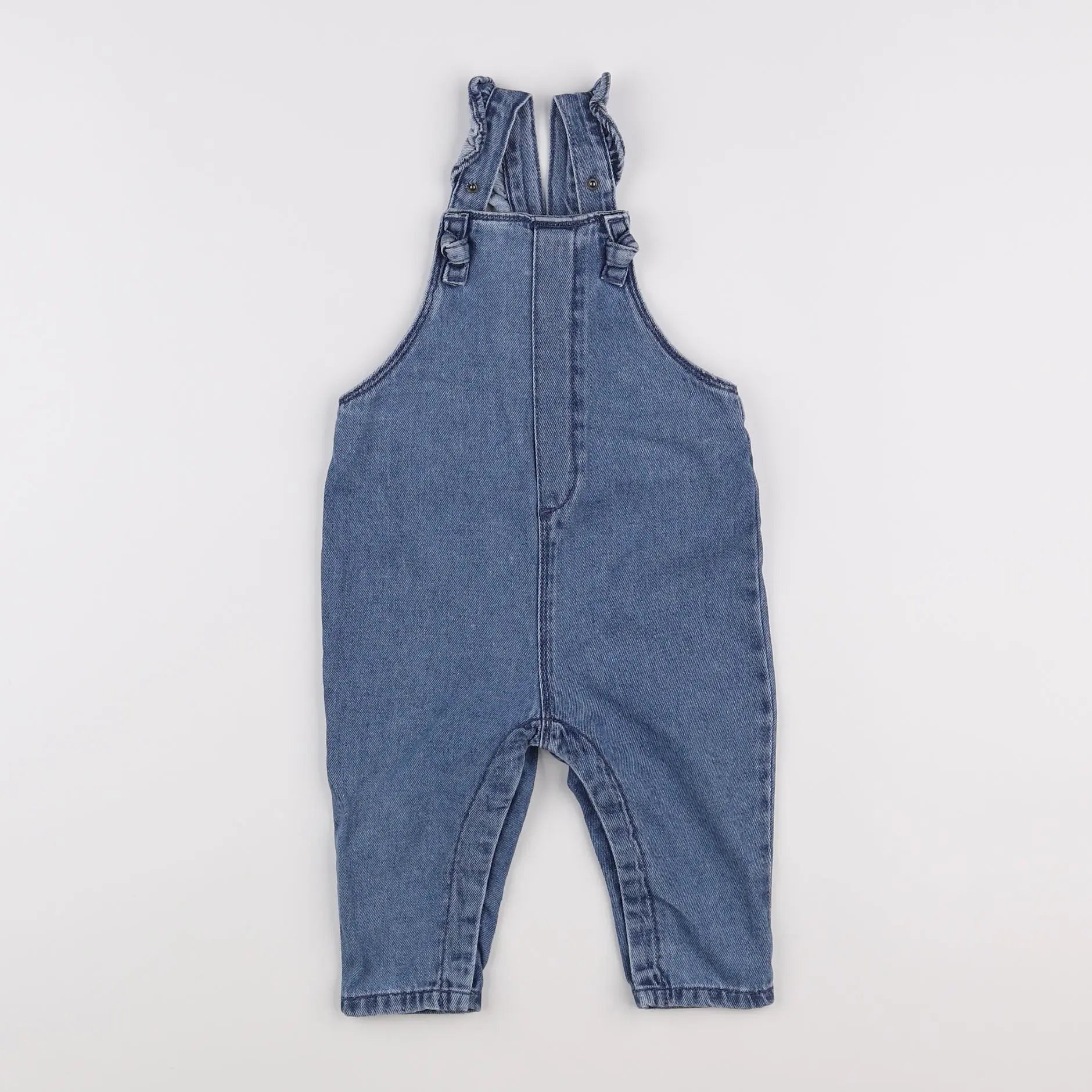 Vertbaudet - salopette bleu - 12 mois
