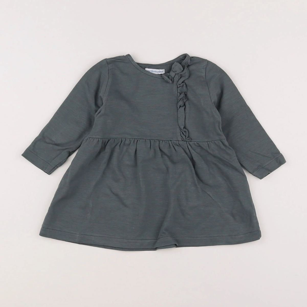 Vertbaudet - robe bleu - 18 mois