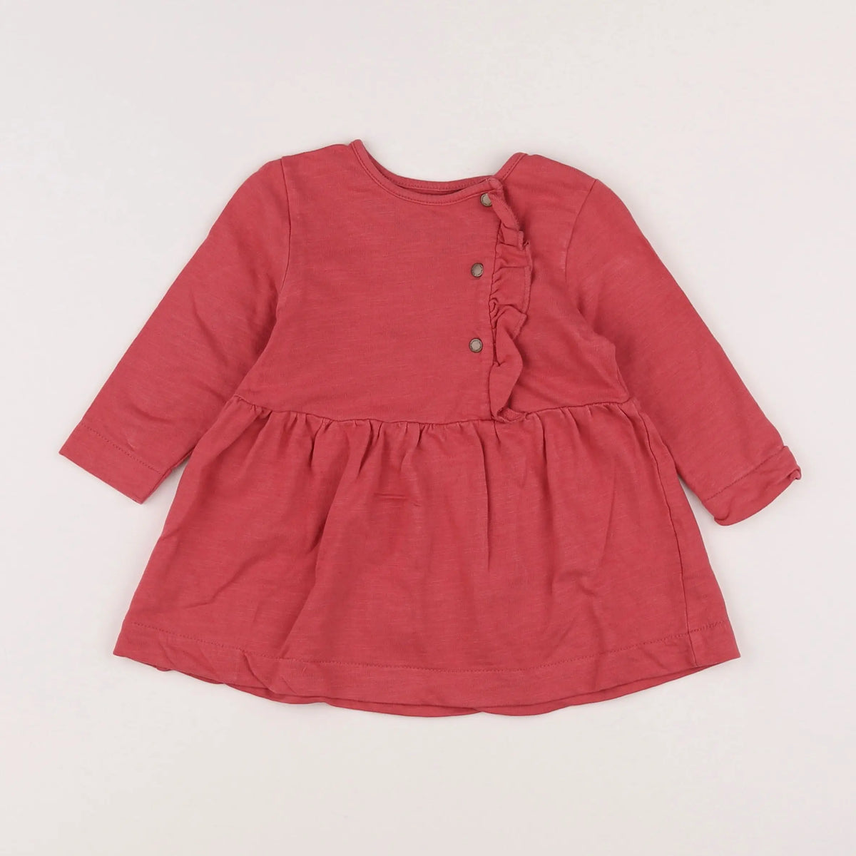 Vertbaudet - robe rose - 12 mois