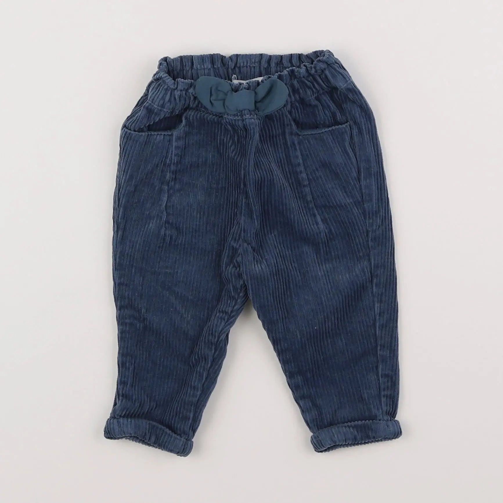 Vertbaudet - pantalon gris - 3 mois