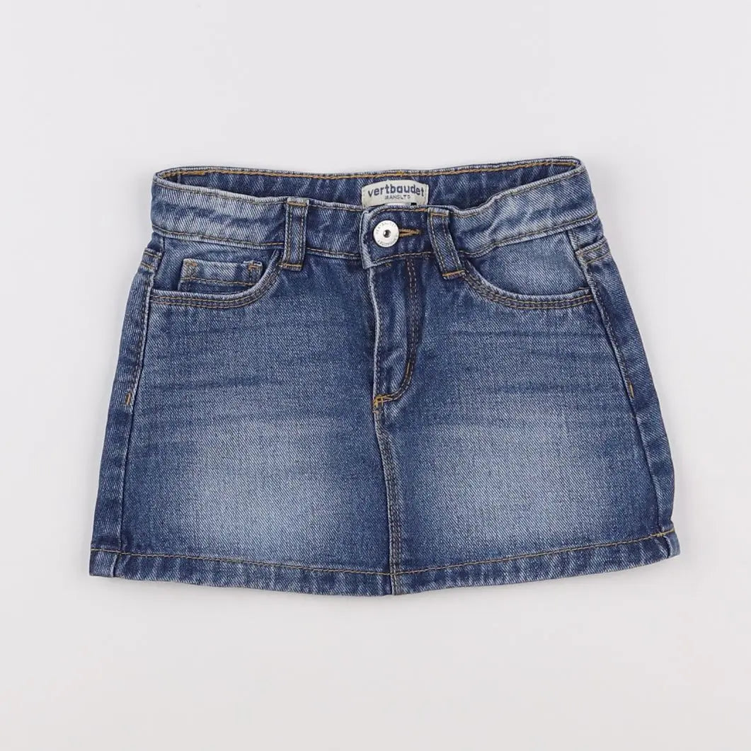 Vertbaudet - jupe bleu - 3 ans