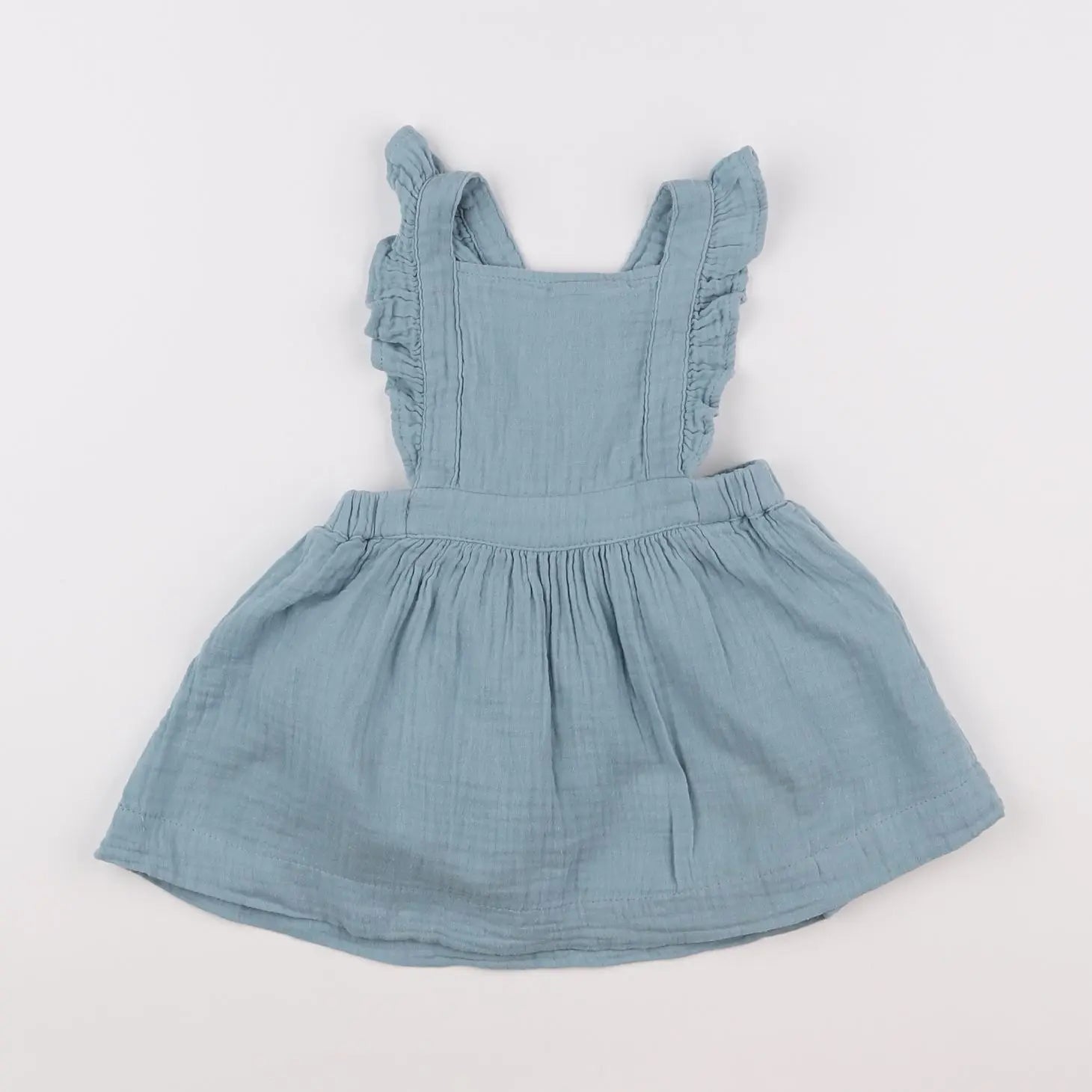Vertbaudet - jupe vert, bleu - 18 mois