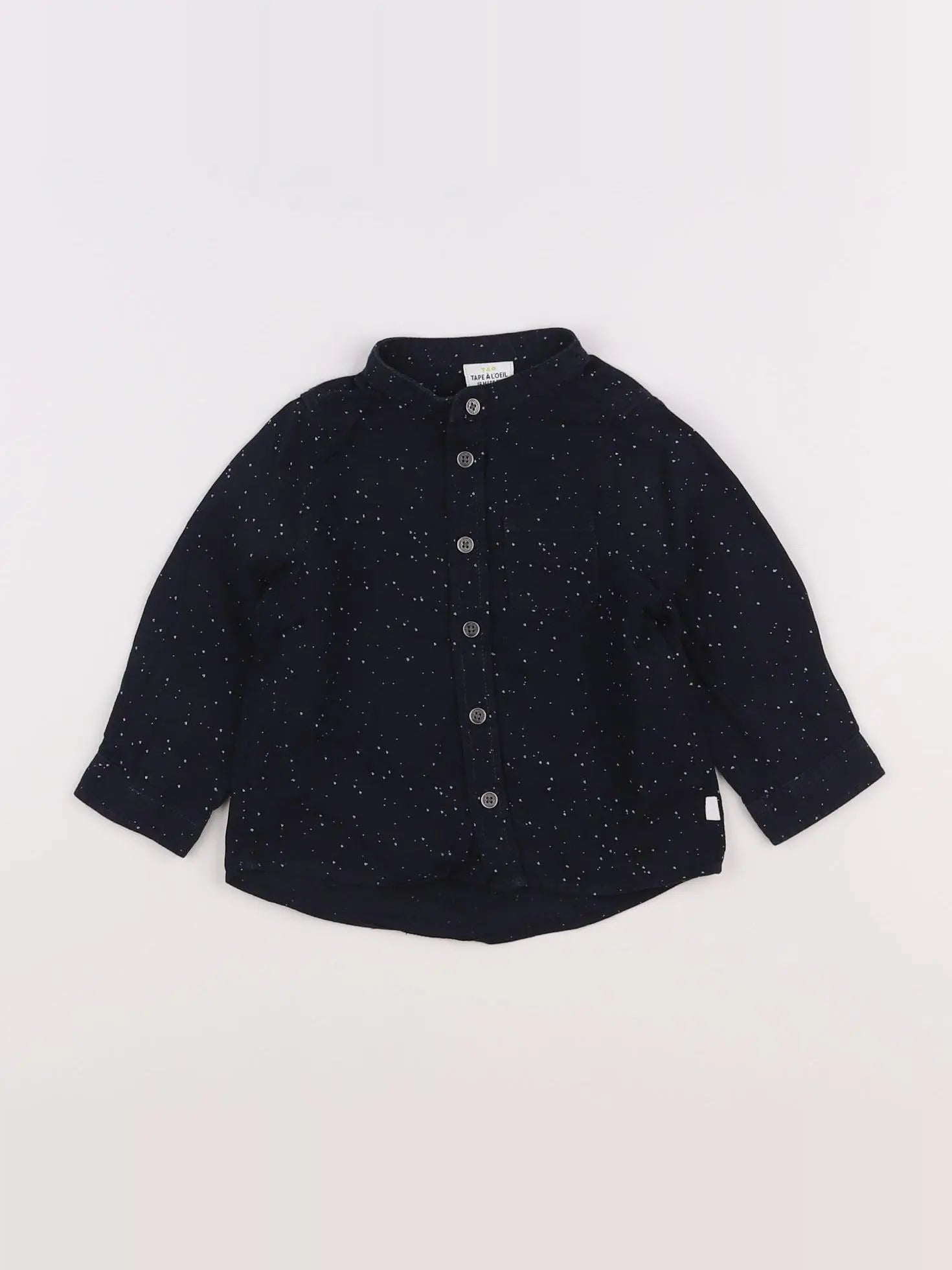 Tape à l'oeil - chemise bleu - 18 mois