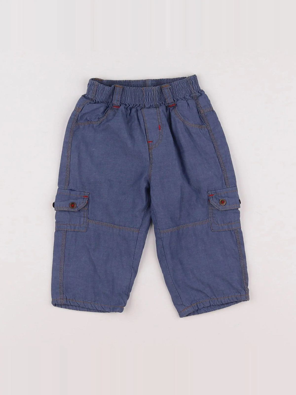 Catimini - pantalon bleu - 12 mois