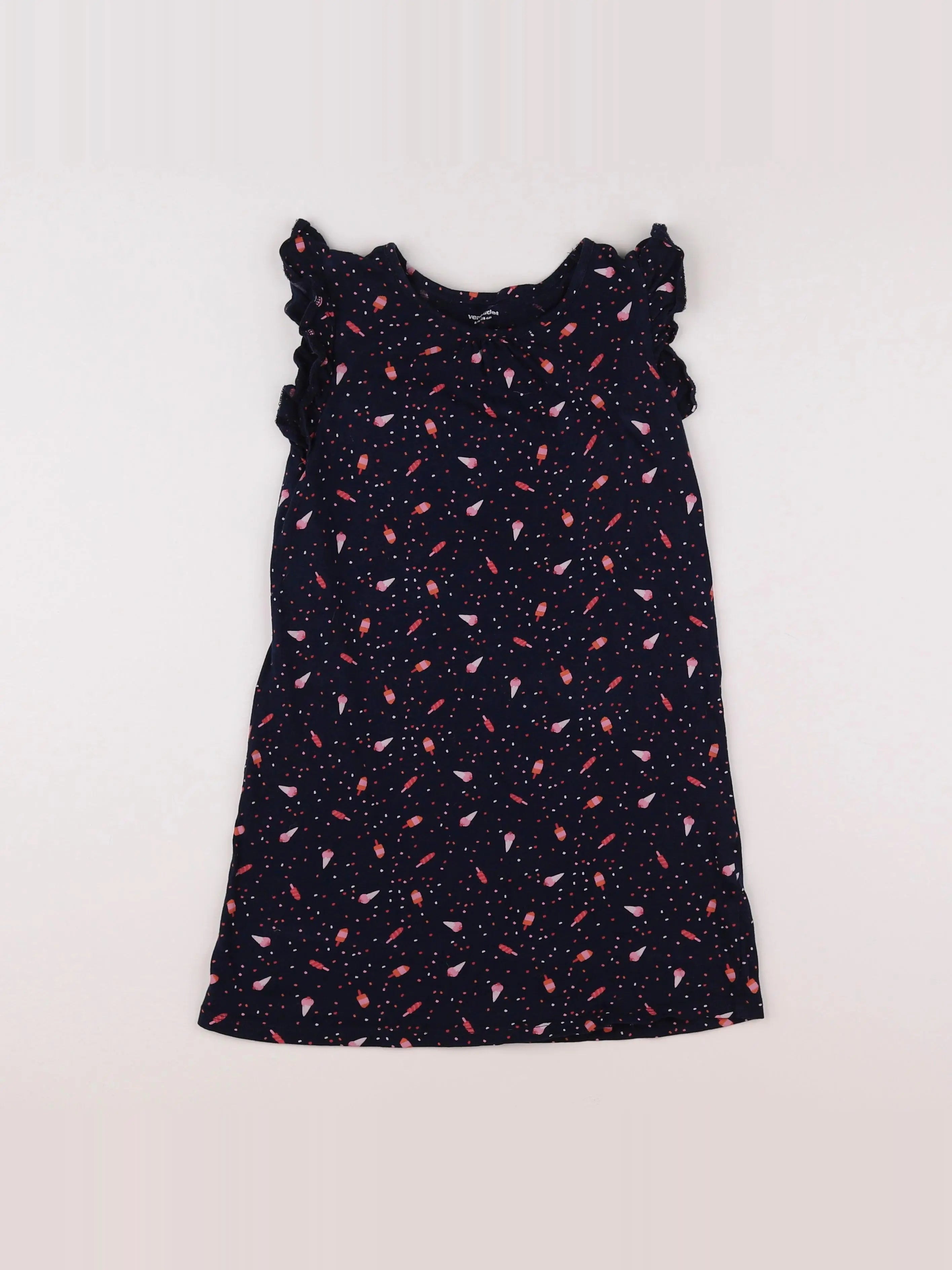 Vertbaudet - robe bleu - 8 ans