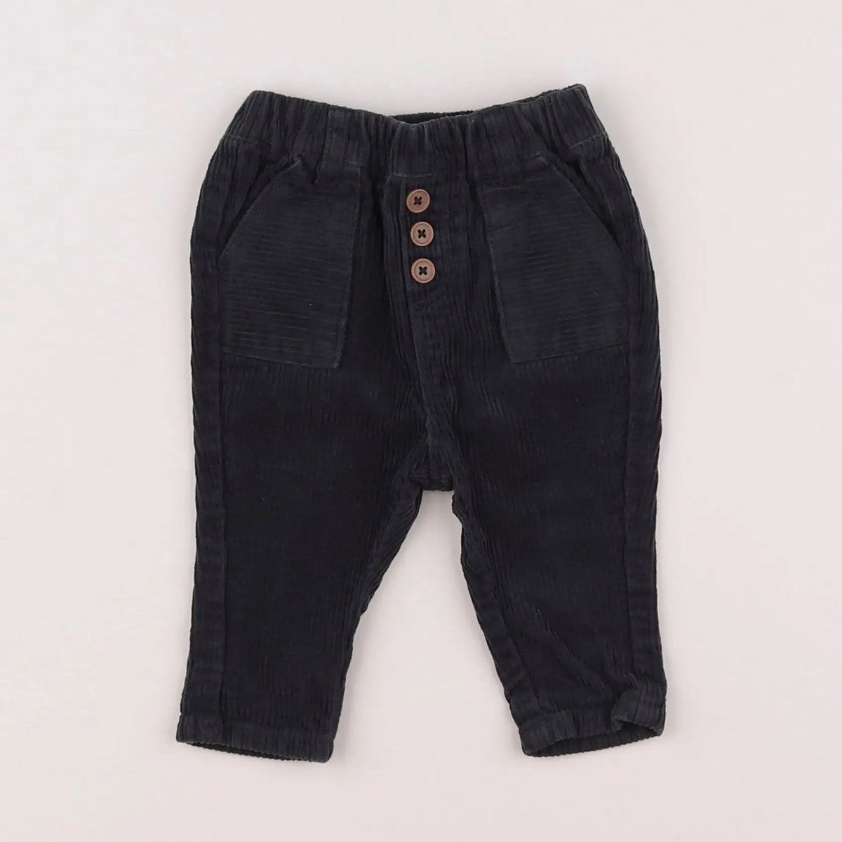 Vertbaudet - pantalon vert - 3 mois