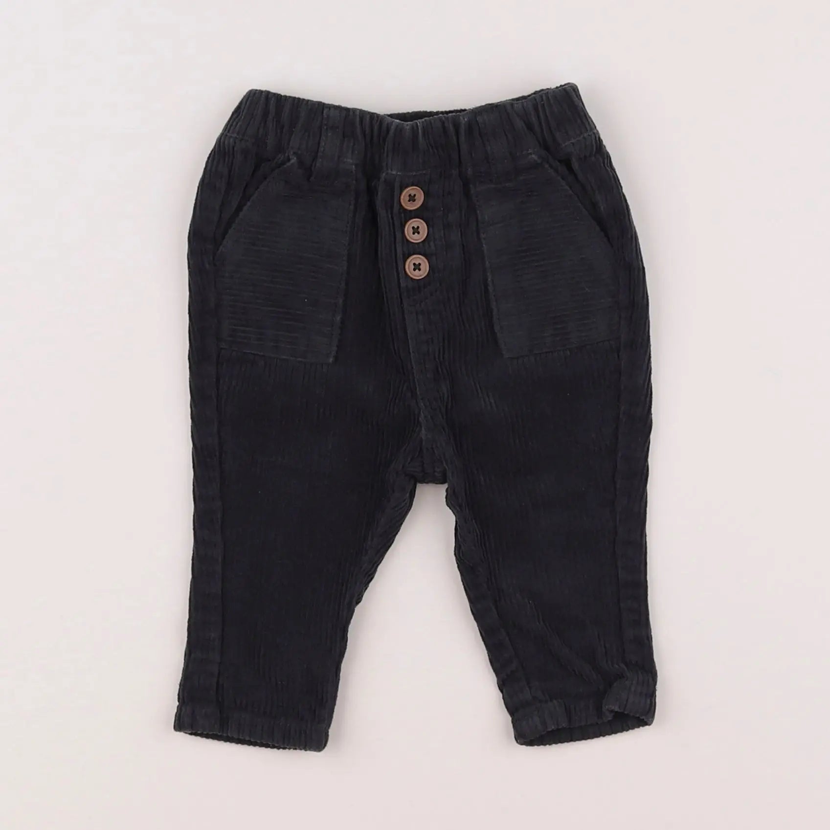Vertbaudet - pantalon vert - 3 mois