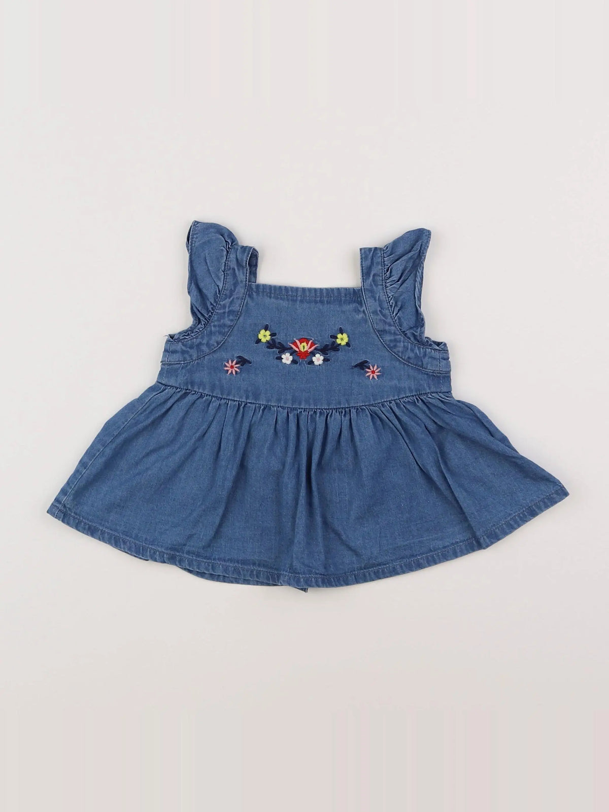 Boutchou - blouse bleu - 6 mois