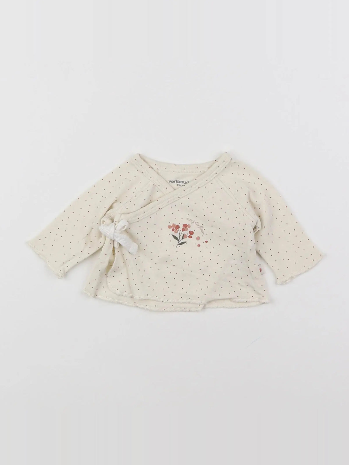 Vertbaudet - tee-shirt beige - Prématuré